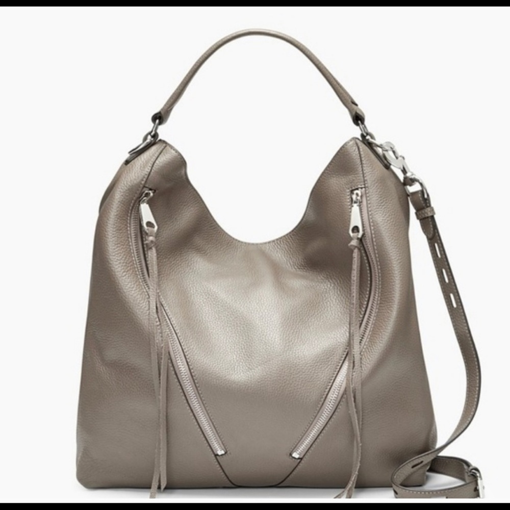 Rebecca Minkoff Grey Motto Hobo. Like new!